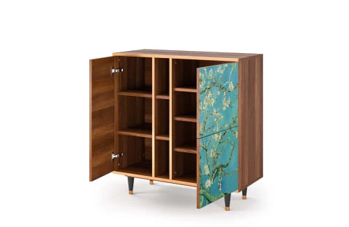 Storyz Buffet Bleu 3 Portes L 94 Cm 6 Storyz Buffet Bleu 3 Portes L 94 Cm – Image 6