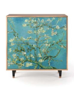 Storyz Buffet Bleu 4 Portes L 94 Cm