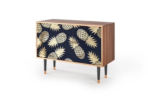 Storyz Buffet Bleu Et Jaune 3 Tiroirs Et 1 Porte L 115 Cm 3 Storyz Buffet Bleu Et Jaune 3 Tiroirs Et 1 Porte L 115 Cm – Image 3