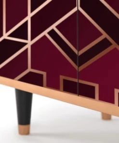 Storyz Buffet Bordeaux 4 Portes L 94 Cm 10 Storyz Buffet Bordeaux 4 Portes L 94 Cm -Boutique Belamp buffet bordeaux 4 portes l 94 cm 3