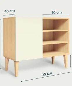 Kulile Buffet Compact En Beige Havane 8 Kulile Buffet Compact En Beige Havane -Boutique Belamp buffet compact en beige havane 1