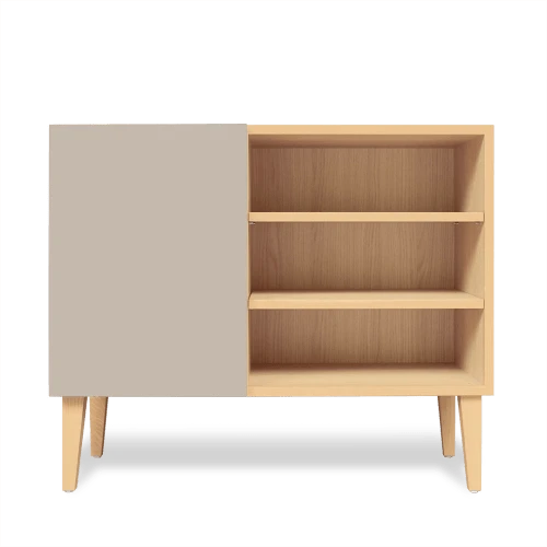 Kulile Buffet Compact En Beige Havane 1 Kulile Buffet Compact En Beige Havane