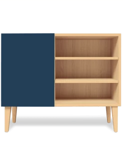 Kulile Buffet Compact En Bleu Nuit