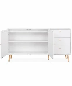 Alice's Garden Buffet De Rangement Blanc En Cannage 150 X 39 X 79cm 10 Alice's Garden Buffet De Rangement Blanc En Cannage 150 X 39 X 79cm -Boutique Belamp buffet de rangement blanc en cannage 150 x 39 x 79cm 4