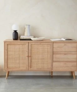 Alice's Garden Buffet De Rangement Naturel En Cannage 150 X 39 X 79cm 8 Alice's Garden Buffet De Rangement Naturel En Cannage 150 X 39 X 79cm -Boutique Belamp buffet de rangement naturel en cannage 150 x 39 x 79cm 2
