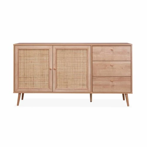 Alice's Garden Buffet De Rangement Naturel En Cannage 150 X 39 X 79cm 4 Alice's Garden Buffet De Rangement Naturel En Cannage 150 X 39 X 79cm – Image 4