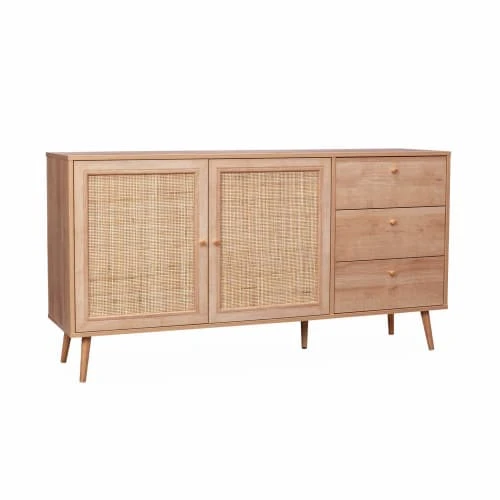 Alice's Garden Buffet De Rangement Naturel En Cannage 150 X 39 X 79cm 1 Alice's Garden Buffet De Rangement Naturel En Cannage 150 X 39 X 79cm