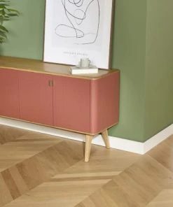 Robin Des Bois Buffet Design 4 Portes L 160 Cm Brique -Boutique Belamp buffet design 4 portes l 160 cm brique 4
