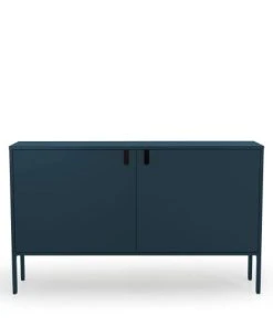 Tenzo Buffet En Bois 2 Portes L148cm Bleu Canard