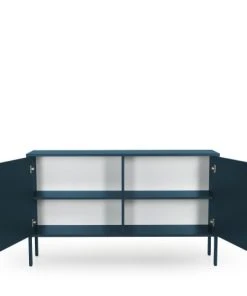Tenzo Buffet En Bois 2 Portes L148cm Bleu Canard 9 Tenzo Buffet En Bois 2 Portes L148cm Bleu Canard -Boutique Belamp buffet en bois 2 portes l148cm bleu canard 3