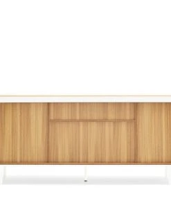 TEULAT Buffet En Bois 4 Portes 3 Tiroirs L165cm Blanc -Boutique Belamp buffet en bois 4 portes 3 tiroirs l165cm blanc 5