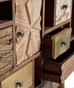 GINER Y COLOMER Buffet En Bois De Manguier -Boutique Belamp buffet en bois de manguier 5