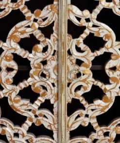 GINER Y COLOMER Buffet En Bois De Manguier Sculptée à La Main -Boutique Belamp buffet en bois de manguier sculptee a la main 3