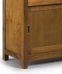 MOYCOR Buffet En Bois De Mindi Beige 4 Tiroirs 2 Portes L200 -Boutique Belamp buffet en bois de mindi beige 4 tiroirs 2 portes l200 2