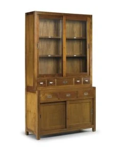 MOYCOR Buffet En Bois De Mindi Beige 4 Tiroirs 2 Portes L200 -Boutique Belamp buffet en bois de mindi beige 4 tiroirs 2 portes l200 3