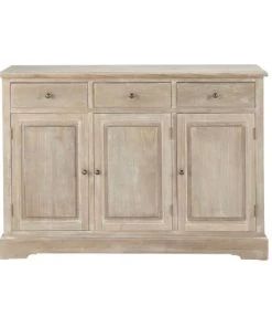 Maisons Du Monde Buffet En Bois De Paulownia L 130 Cm