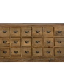 Rendez Vous Déco Buffet En Bois Recyclé 18 Tiroirs