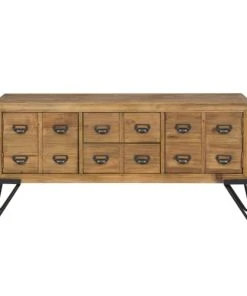 Rendez Vous Déco Buffet En Bois Recyclés 2 Tiroirs Et 2 Portes