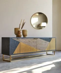 Tikamoon Buffet En Chêne 240 Cm -Boutique Belamp buffet en chene 240 cm 3