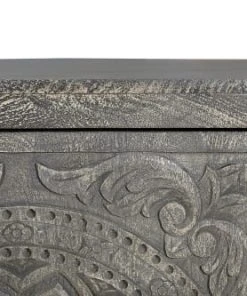 GINER Y COLOMER Buffet En Manguier Gris Vieilli -Boutique Belamp buffet en manguier gris vieilli 2