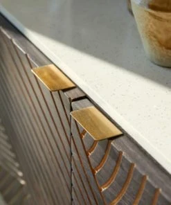 Tikamoon Buffet En Manguier Massif Et Terrazzo 180 Cm -Boutique Belamp buffet en manguier massif et terrazzo 180 cm 3