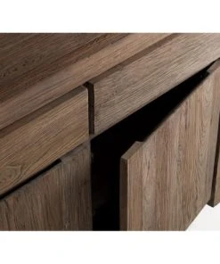 Kok Maison Buffet En Teck Recyclé Marron -Boutique Belamp buffet en teck recycle marron 4