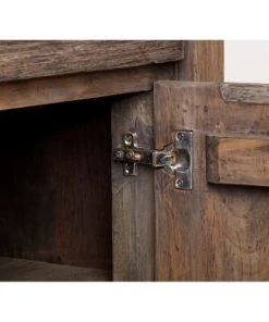 Kok Maison Buffet En Teck Recyclé Marron -Boutique Belamp buffet en teck recycle marron 5