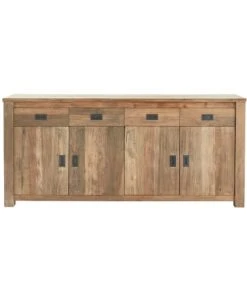 BOIS DESSUS BOIS DESSOUS Buffet En Teck Recyclé Massif 200 Cm