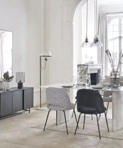 Maisons Du Monde Buffet Enfilade 4 Portes En Métal Noir Mat -Boutique Belamp buffet enfilade 4 portes en metal noir mat 1000 1 7 209271 4
