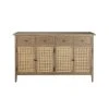 Maisons Du Monde Buffet Enfilade 4 Portes Et 4 Tiroirs Cannage En Rotin