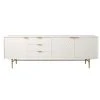 Maisons Du Monde Buffet Enfilade Vintage 3 Portes 3 Tiroirs Blanc