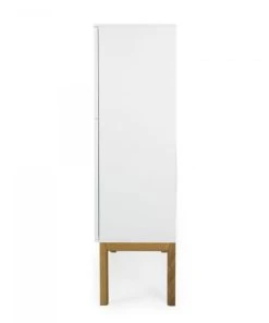 Meubles & Design Buffet Haut Design Scandinave Blanc -Boutique Belamp buffet haut design scandinave blanc 3