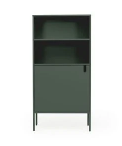 Tenzo Buffet Haut En Bois 1 Porte H152cm Vert Kaki