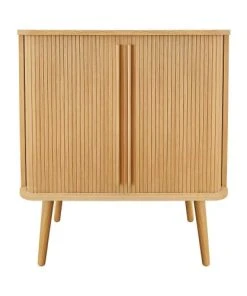 Woodman Buffet Haut En Bois H95cm Bois Clair