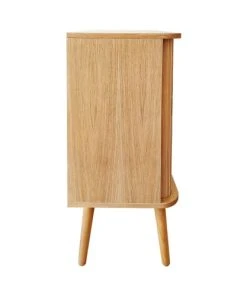 Woodman Buffet Haut En Bois H95cm Bois Clair -Boutique Belamp buffet haut en bois h95cm bois clair 5