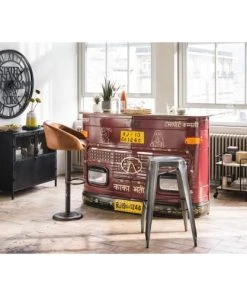 Maisons Du Monde Buffet Industriel Vitré En Métal Noir L87 -Boutique Belamp buffet industriel vitre en metal noir l87 1000 3 13 129696 8