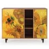 Storyz Buffet Jaune 3 Tiroirs Et 1 Porte L 125 Cm