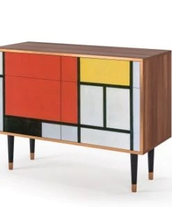 Storyz Buffet Multicolore 2 Tiroirs Et 2 Portes L 115 Cm 8 Storyz Buffet Multicolore 2 Tiroirs Et 2 Portes L 115 Cm -Boutique Belamp buffet multicolore 2 tiroirs et 2 portes l 115 cm 2