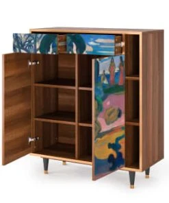 Storyz Buffet Multicolore 2 Tiroirs Et 2 Portes L 94 Cm -Boutique Belamp buffet multicolore 2 tiroirs et 2 portes l 94 cm 11