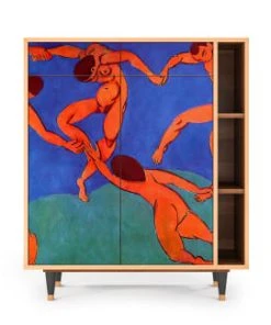 Storyz Buffet Multicolore 2 Tiroirs Et 2 Portes L 94 Cm