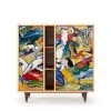 Storyz Buffet Multicolore 3 Portes L 94 Cm