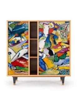 Storyz Buffet Multicolore 3 Portes L 94 Cm