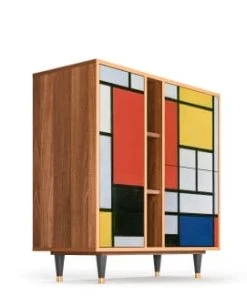 Storyz Buffet Multicolore 3 Portes L 94 Cm -Boutique Belamp buffet multicolore 3 portes l 94 cm 21