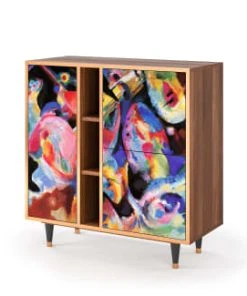 Storyz Buffet Multicolore 3 Portes L 94 Cm -Boutique Belamp buffet multicolore 3 portes l 94 cm 26