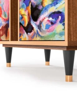 Storyz Buffet Multicolore 3 Portes L 94 Cm -Boutique Belamp buffet multicolore 3 portes l 94 cm 28