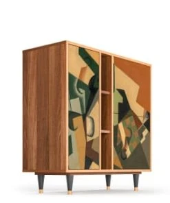 Storyz Buffet Multicolore 3 Portes L 94 Cm 9 Storyz Buffet Multicolore 3 Portes L 94 Cm -Boutique Belamp buffet multicolore 3 portes l 94 cm 3