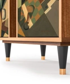 Storyz Buffet Multicolore 3 Portes L 94 Cm 10 Storyz Buffet Multicolore 3 Portes L 94 Cm -Boutique Belamp buffet multicolore 3 portes l 94 cm 4