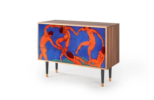 Storyz Buffet Multicolore 3 Tiroirs Et 1 Porte L 115 Cm 3 Storyz Buffet Multicolore 3 Tiroirs Et 1 Porte L 115 Cm – Image 3