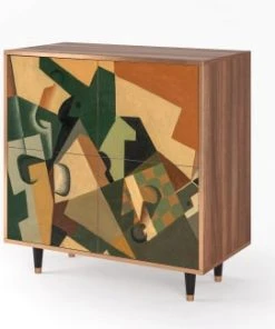 Storyz Buffet Multicolore 4 Portes L 94 Cm 8 Storyz Buffet Multicolore 4 Portes L 94 Cm -Boutique Belamp buffet multicolore 4 portes l 94 cm 2