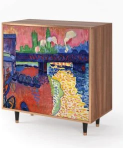 Storyz Buffet Multicolore 4 Portes L 94 Cm -Boutique Belamp buffet multicolore 4 portes l 94 cm 6